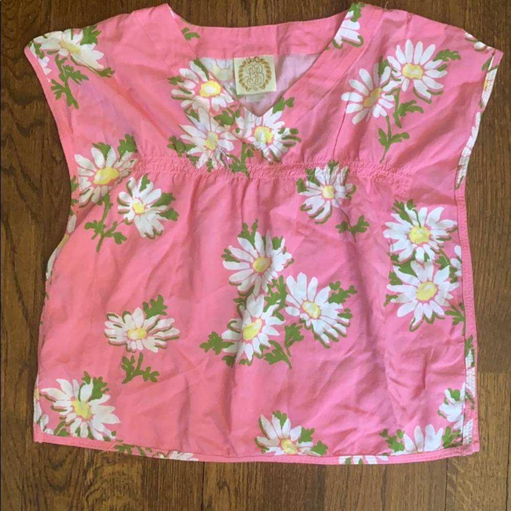 2T daisy swim cover up.